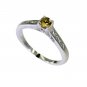 Riyo Golden Citrine 925 Solid Sterling Silver Marbled Ring Srcit80-14088
