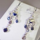 Riyo Labradorite Real Silver Jewellery Silver Earring Backs L 2.5in Selab-42012