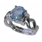 Riyo Blue  925 sterling silver Blue Topaz  Ring admirable best jewelry store onl