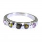 Riyo Tourmaline Silver Sterling Twisted Silver Ring Sz 6 Srtou6-84047
