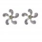 Riyo Green Peridot 925 Solid Sterling Silver Gorgeous Earring L 0.5in Seper-5808