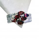 Riyo Garnet Discount Silver Jewellery Chunky Silver Ring Sz 7 Srgar7-26166