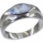Riyo Blue  925 sterling silver Blue Topaz  Ring alluring buy gemstone jewelry SR