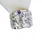 Riyo Amethyst Artisan Silver Jewelry Nice Ring Jewellery Sz 8 Srame8-2124