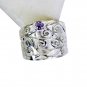 Riyo Amethyst Artisan Silver Jewelry Nice Ring Jewellery Sz 8 Srame8-2124
