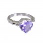 Riyo Amethyst Silver Online Jewellery Large Silver Ring Sz 6 Srame6-2018