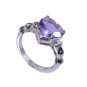 Riyo Amethyst Silver Online Jewellery Large Silver Ring Sz 6 Srame6-2018