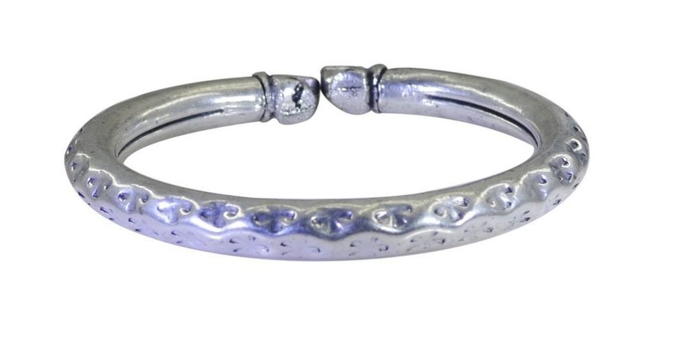Riyo Multi Alloy Plain Bangle  gemstone handmade jewelry MFBAN-0051