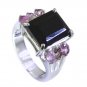 Riyo Tourmaline Chunky Silver Jewelry Claddagh Ring Sz 7 Srtou7-84099