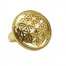 Riyo A Plain  18kt Gold Plated Fancy Ring Gprpla75-120001