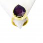 Riyo Indi Ruby Gold Plated Beautiful Ring Sz 5 Gpriru5-34007