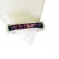 Riyo Garnet Dark Silver Jewelry Big Silver Ring Sz 7 Srgar7-26161