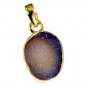 Riyogems Druzy Drusy 18k Y Gold Plating Fashion Pendant L 1.2in Gppdru-24014