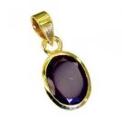 Riyogems Ruby Cz Gold Plated Sets By The Yard Pendant L 1in Gpprucz-104013