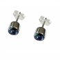 Riyo Blue Topaz Silver Handmade Jewelry Ear Thread L 0.2in Sebto-10037