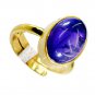 Amethyst 18.Kt Base Matel Mood Ring
