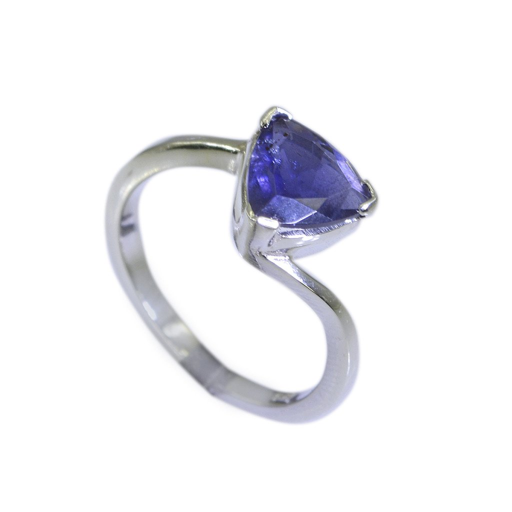 Riyo Iolite Quality Silver Jewellery Handmade Ring Sz 6.5 Sriol6.5-38016