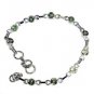 Riyo Peridot Essentials Jewellery Solid Silver Bracelet L 7.5in Sbraper-58008