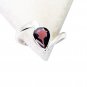 Riyo Garnet Silver Jewelry  Mori Ring Sz 7.5 Srgar7.5-26137