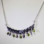 Riyo Gemstone Forest Jewelry Wholesale Silver Personalized Necklace L 16in Snmu