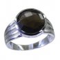 Riyo Brown 925 sterling silver Smoky Quartz Ring nubile gemstone jewelry wholes