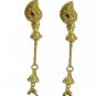 Riyo Plain Gold Plated Plain Earring fine-looking handmade jewelry stores GPEJHU