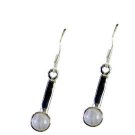 Riyo Rainbow  Gemstone Silver Evening Wear Earring L 1.5in Sermo-64038