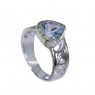 Riyo Blue Topaz Indian Silver Online Engagement Ring Sz 7 Srbto7-10030