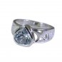 Riyo Blue Topaz Indian Silver Online Engagement Ring Sz 7 Srbto7-10030