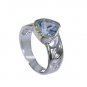 Riyo Blue Topaz Indian Silver Online Engagement Ring Sz 7 Srbto7-10030