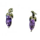 Riyo Amethyst Indian Silver Online Exclusive Earring L 0.7in Seame-2066