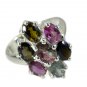 Riyo Tourmaline Costume Silver Jewelry Posie Ring Sz 7 Srtou7-84108
