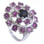 Riyo Tourmaline Cool Silver Jewellery Guard Ring Sz 7 Srtou7-84106
