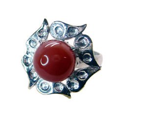 Riyo   Gemstone Alloy Silver Exquisite Ring Aspr80-0045