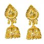 Riyo Plain Gold Plated Plain Earring comely handmade jewelry store GPEJHU-120018
