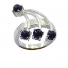 Riyo   Gemstone Alloy Silver Funky Ring Aspr85-0018