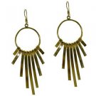 Riyo Plain Gold Plated plain Earring scenicbonny contemporary handmade jewellery