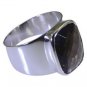 Riyo Brown 925 sterling silver Smoky Quartz Ring desirable gemstone jewelry sto