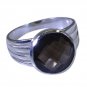 Riyo Brown 925 sterling silver Smoky Quartz Ring sightly handmade christmas jewe