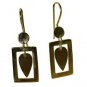 Riyo Plain Gold Plated plain Earring beauty cheap handmade jewellery GPEPLA-1200