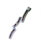 Riyo Garnet Funky Silver Jewellery Uk Sport Pendant L 1.5in Spgar-26038