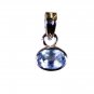 Riyo Blue Topaz Wholesale Jewelry India Antique Pendant L 0.2in Spbto-10062