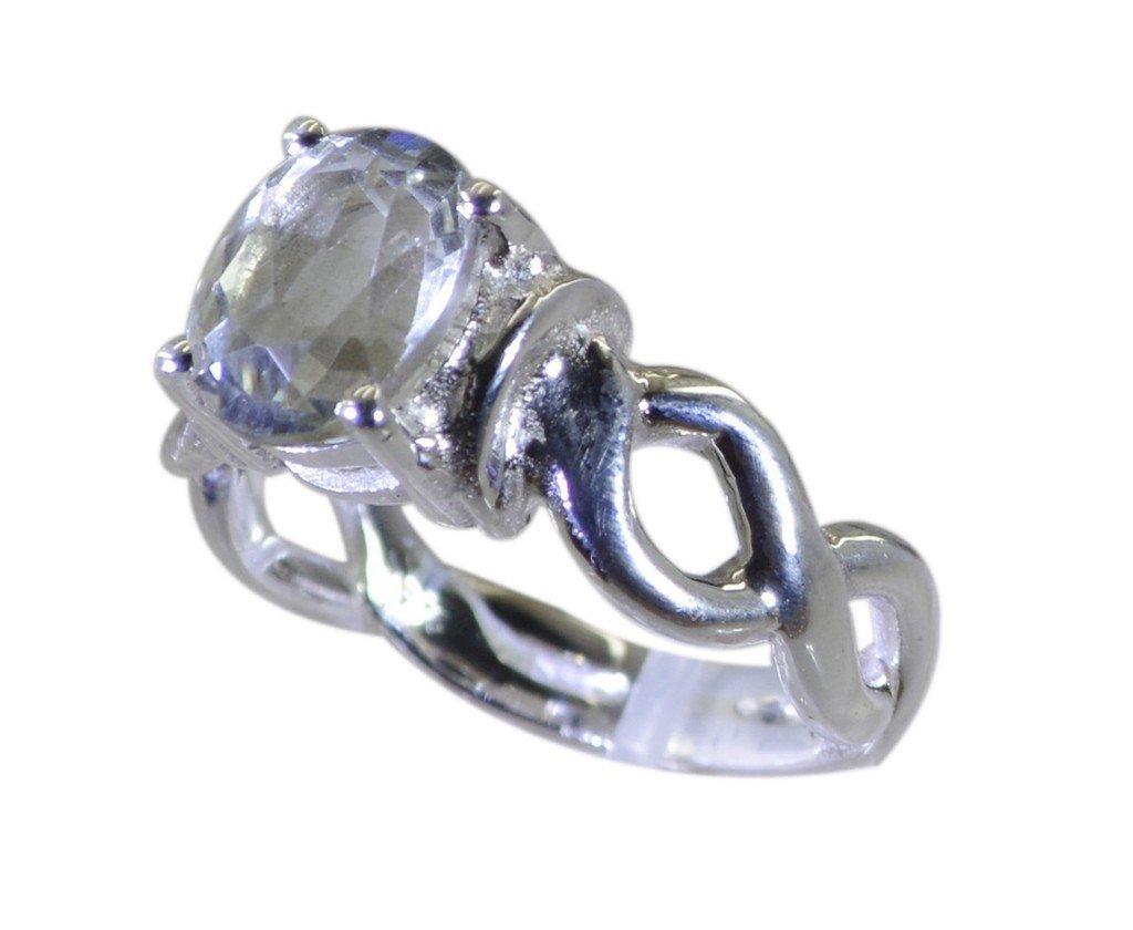 Riyo Green 925 sterling silver Green Amethyst Ring tempting funky handmade jewel