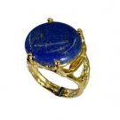 Riyo Lapis Lazuli 18ct Ygold Plate Friendship Ring Sz 8 Gprlla8-44067