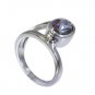 Riyo Mystic Quartz Silver Forest Jewelry Cheap Silver Ring Sz 6.5 Srmqu6.5-54006