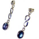 Riyo Labradorite Silver Jewelry Makers Evening Wear Earring L 1.5in Selab-42020