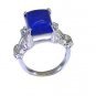 Riyo Blue Lapis Lazuli 925 Solid Sterling Silver Supportive Ring Srlla80-44017