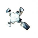 Riyo A Plain Alloy Silver Finishedwith Ring Aspr80-0075