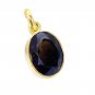 Riyogems Smoky Quartz Wholesale Gold Plate Piglet Pendants L 1.2in Gppsqu-76026