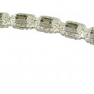Riyo A Green Amethyst 925 Solid Sterling Silver Eco Friendly Bracelet Sbragam-28